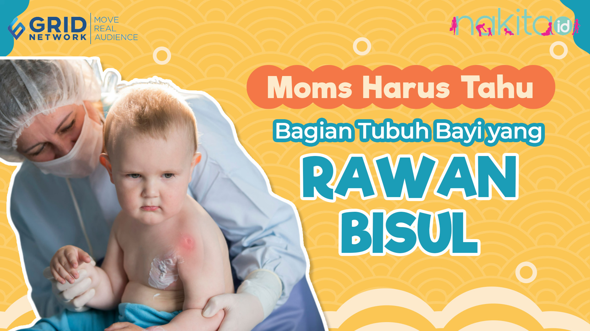 Penting! Ini Lho Bagian Tubuh Bayi yang Rawan Bisul 